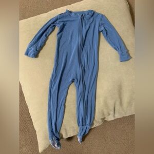 Kickee Pants Blue Footie Pajama